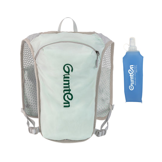 Adjustable Lightweight Reflective 480ML Water Bottle Phone Holder Storage Hydration Backpack Running Vest for Sports Cycling