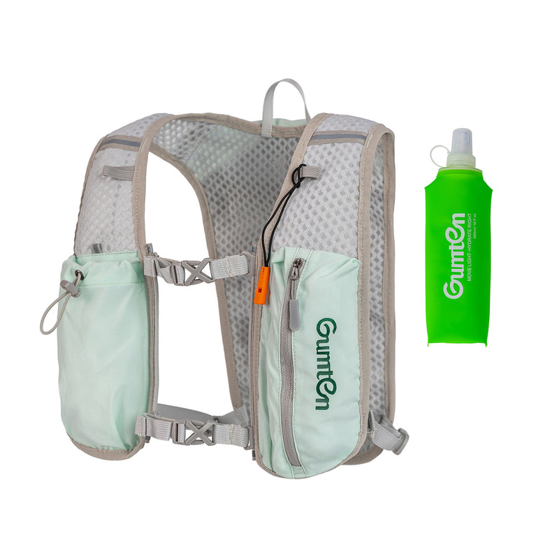 Load image into Gallery viewer, Adjustable Lightweight Reflective 480ML Water Bottle Phone Holder Storage Hydration Backpack Running Vest for Sports Cycling
