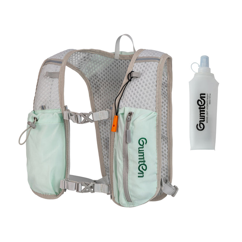 Load image into Gallery viewer, Adjustable Lightweight Reflective 480ML Water Bottle Phone Holder Storage Hydration Backpack Running Vest for Sports Cycling
