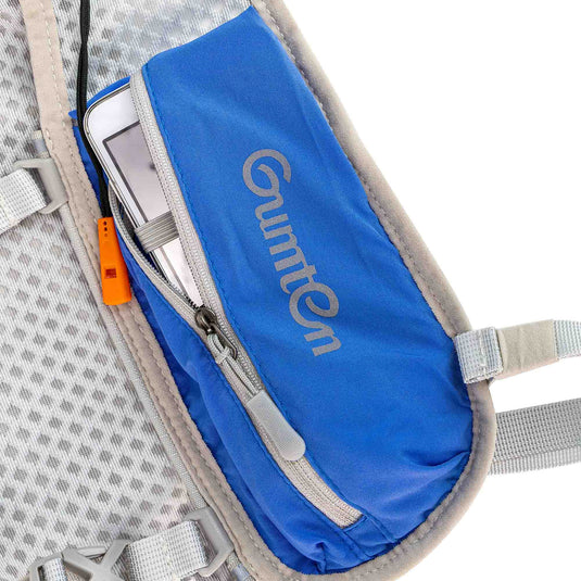 Gumten Running Vest for Women Men Adjustable Chest Straps Running Hydration Vest with Soft Flask Lightweight Hydration Backpack