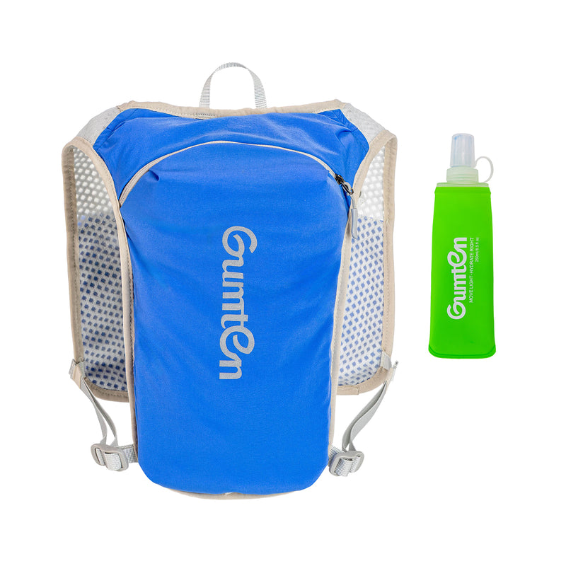 Load image into Gallery viewer, Gumten Running Vest for Women Men Adjustable Chest Straps Running Hydration Vest with Soft Flask Lightweight Hydration Backpack
