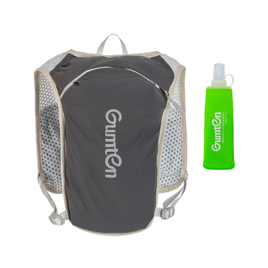 Gumten Lightweight Nylon Anti-Theft Zipper Closure Water Hydration Running Vest Portable Outdoor Backpack