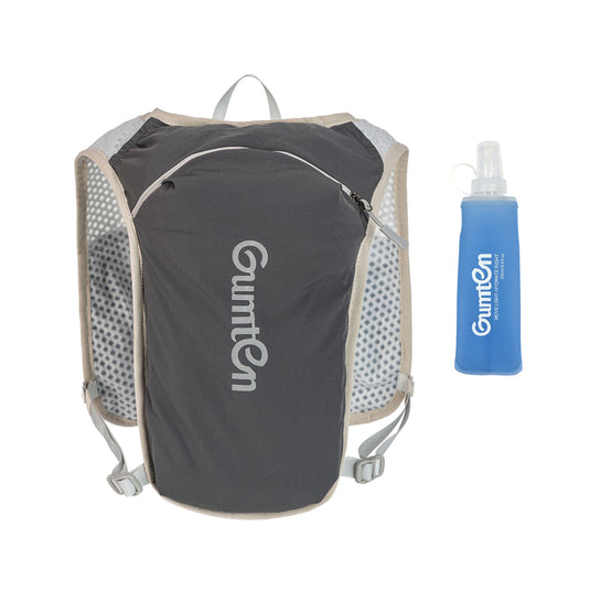 Gumten Lightweight Nylon Anti-Theft Zipper Closure Water Hydration Running Vest Portable Outdoor Backpack