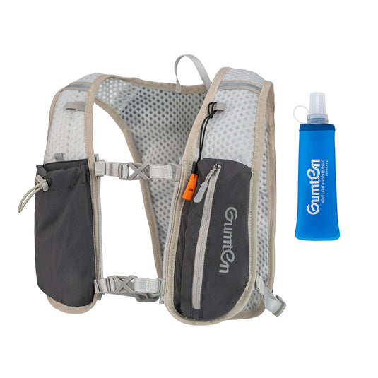 Gumten Lightweight Nylon Anti-Theft Zipper Closure Water Hydration Running Vest Portable Outdoor Backpack