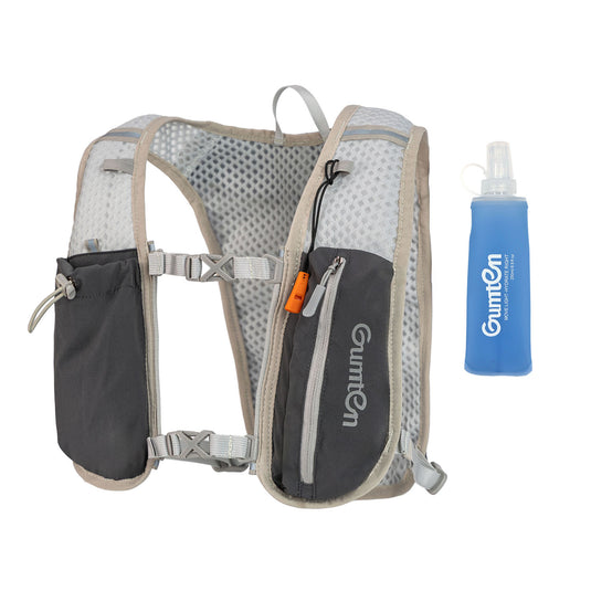 Gumten Lightweight Nylon Anti-Theft Zipper Closure Water Hydration Running Vest Portable Outdoor Backpack