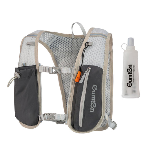 Gumten Lightweight Nylon Anti-Theft Zipper Closure Water Hydration Running Vest Portable Outdoor Backpack