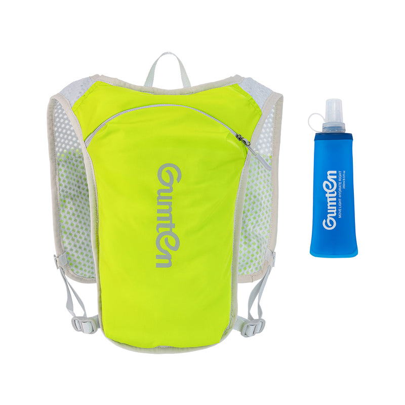 Load image into Gallery viewer, Gumten Outdoor Lightweight Hiking Trail Running Cycling Race Water Hydration Pack Vest with 250ML Water Flask for Women Men
