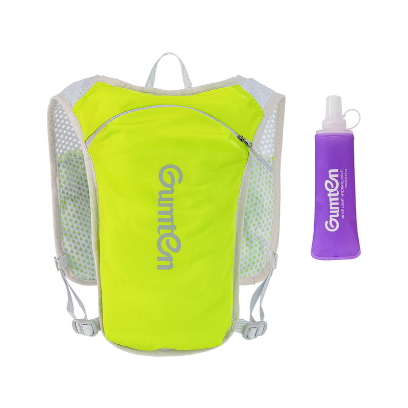 Load image into Gallery viewer, Gumten Outdoor Lightweight Hiking Trail Running Cycling Race Water Hydration Pack Vest with 250ML Water Flask for Women Men
