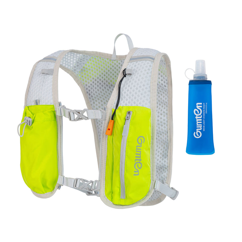 Load image into Gallery viewer, Gumten Outdoor Lightweight Hiking Trail Running Cycling Race Water Hydration Pack Vest with 250ML Water Flask for Women Men

