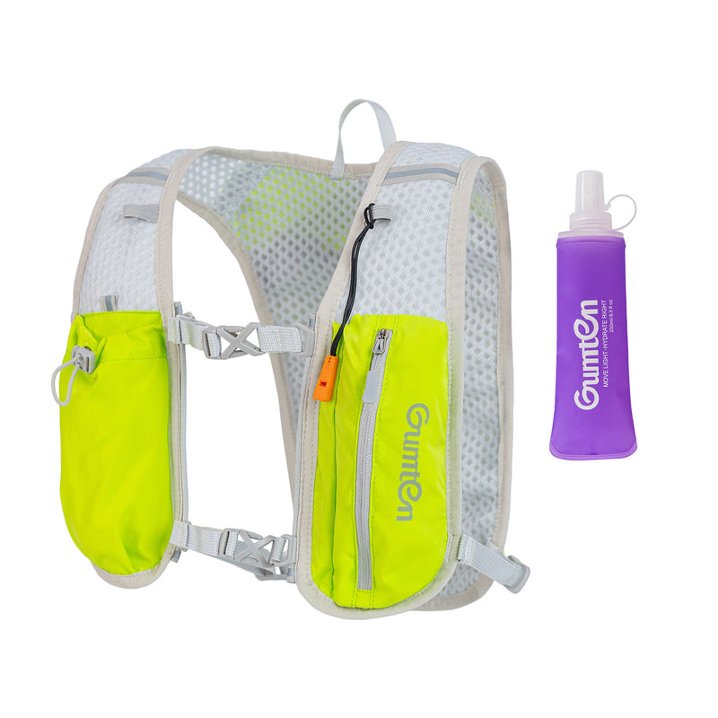 Load image into Gallery viewer, Gumten Outdoor Lightweight Hiking Trail Running Cycling Race Water Hydration Pack Vest with 250ML Water Flask for Women Men
