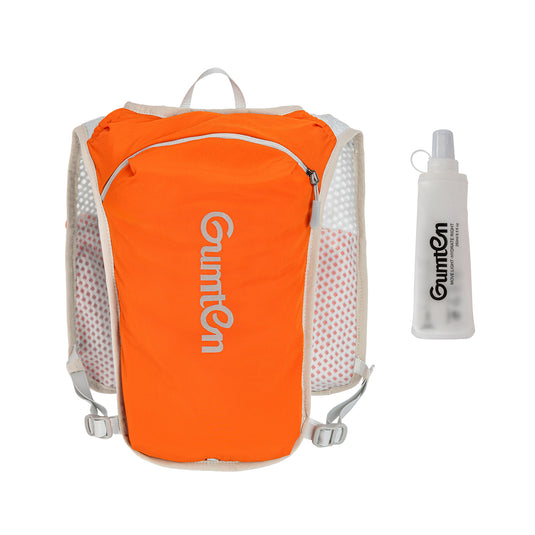 Gumten Unisex Ultralight Breathable Multifunctional Phone Holder Outdoor Backpack Hydration Running Vest with Reflective Stripe