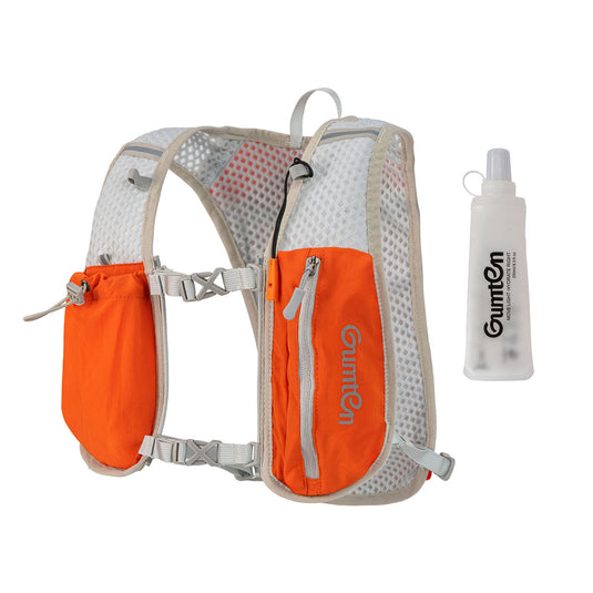 Gumten Unisex Ultralight Breathable Multifunctional Phone Holder Outdoor Backpack Hydration Running Vest with Reflective Stripe