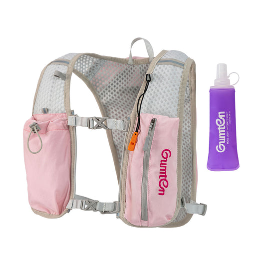 New Arrivals Lightweight Cycling Bicycle Hydration Pack Gumten Logo Nylon Backpack with Water Bottle Bag for Outdoor Sports