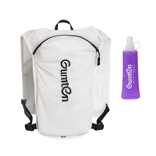 Gumten Lightweight Hydration Pack Backpack Vest for Trail Running Hiking Cycling Waterproof Portable