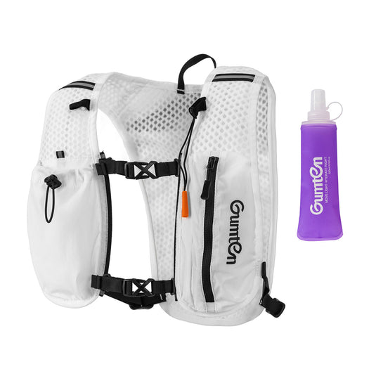 Gumten Lightweight Hydration Pack Backpack Vest for Trail Running Hiking Cycling Waterproof Portable