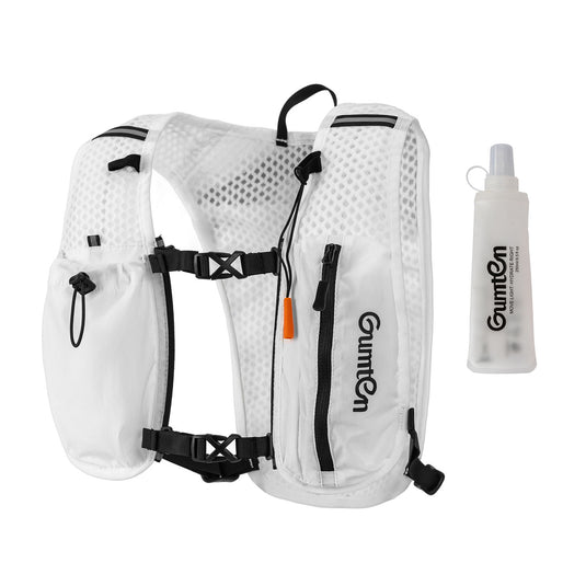 Gumten Lightweight Hydration Pack Backpack Vest for Trail Running Hiking Cycling Waterproof Portable