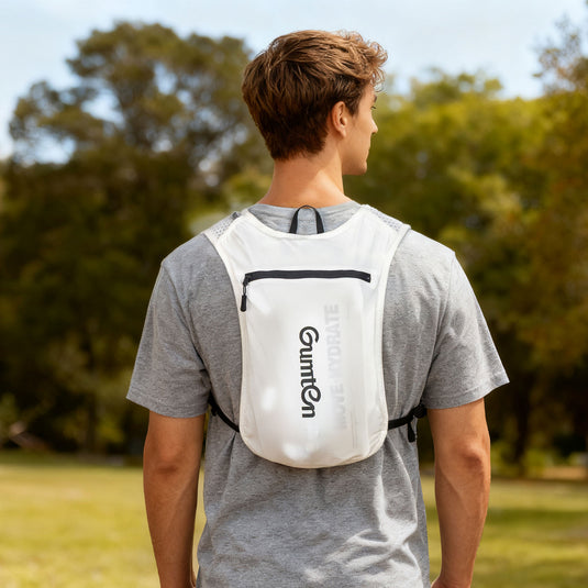 Gumten Durable Multi-Sport Hydration Vest Running Cycling Hiking Vest with Waterproof Material & Adjustable Fit